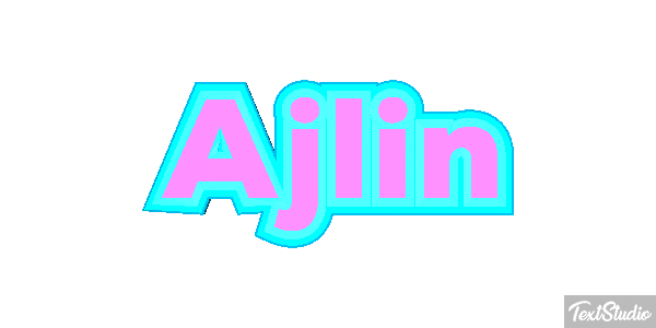 Ajlin Text effect