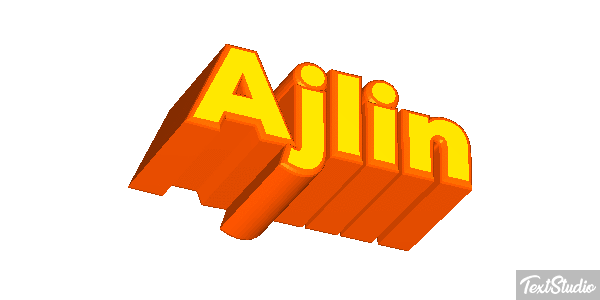 Ajlin Text effect