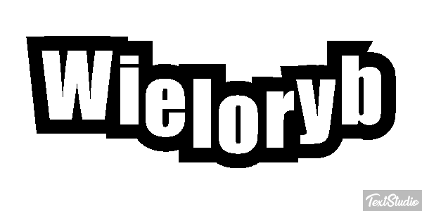 Wieloryb Efekt tekstowy