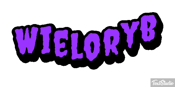 Wieloryb Efekt tekstowy