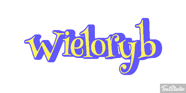 Wieloryb Efekt tekstowy