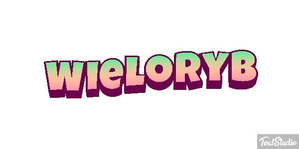 Wieloryb Efekt tekstowy
