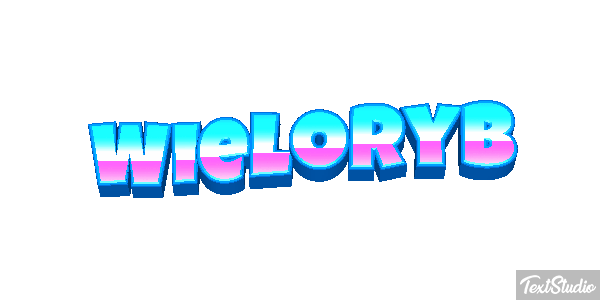 Wieloryb Efekt tekstowy