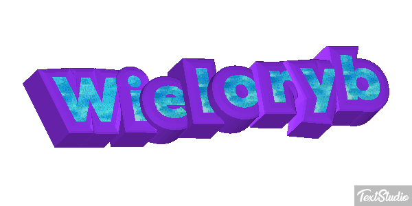 Wieloryb Efekt tekstowy