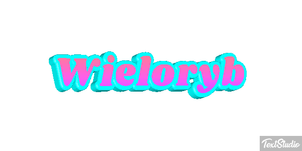 Wieloryb Efekt tekstowy