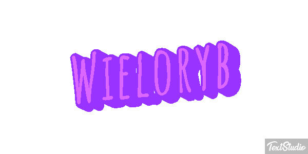 Wieloryb Efekt tekstowy