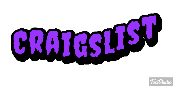 Craigslist Text effect