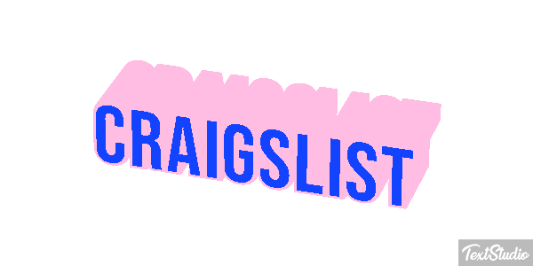 Craigslist Text effect