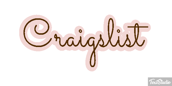 Craigslist Text effect
