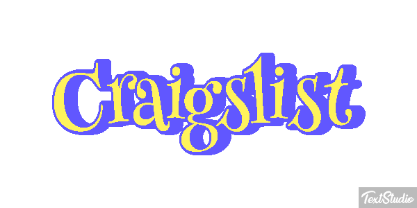 Craigslist Text effect