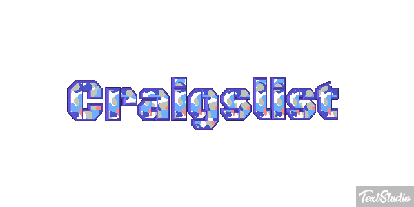 Craigslist Text effect