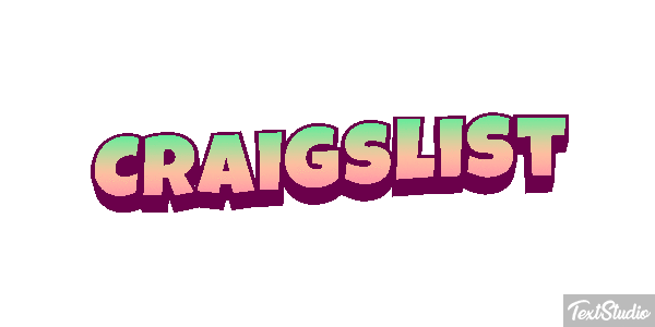 Craigslist Text effect