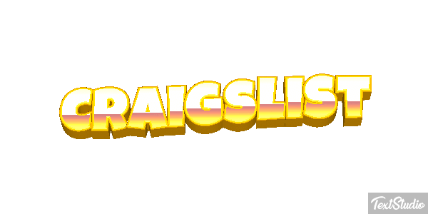 Craigslist Text effect