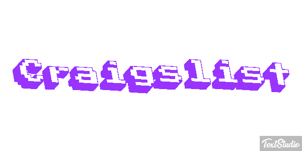 Craigslist Text effect