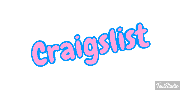 Craigslist Text effect