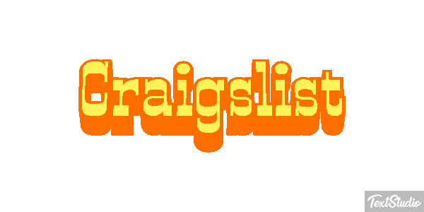 Craigslist Text effect