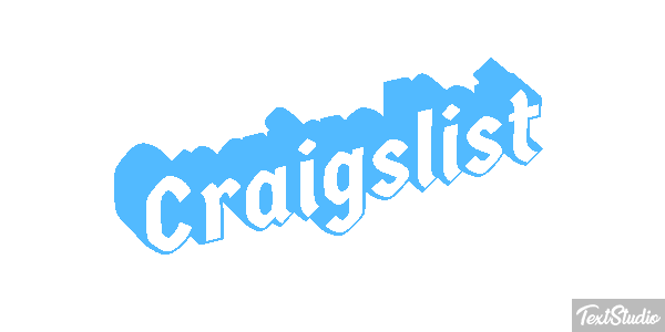 Craigslist Text effect