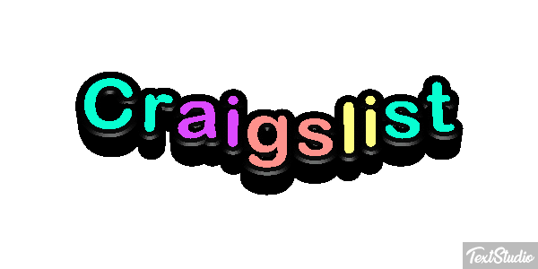 Craigslist Text effect