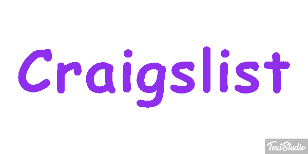 Craigslist Text effect