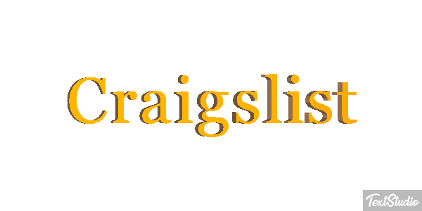 Craigslist Text effect