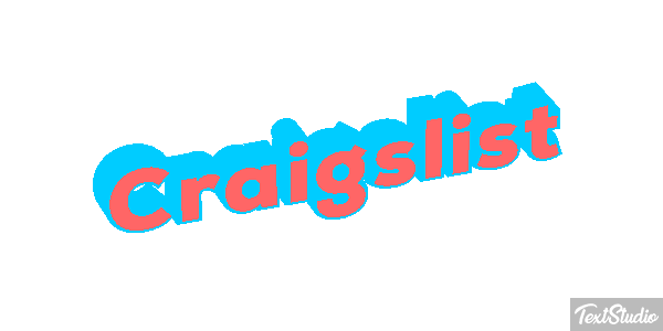 Craigslist Text effect
