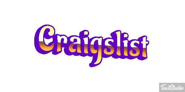 Craigslist Text effect