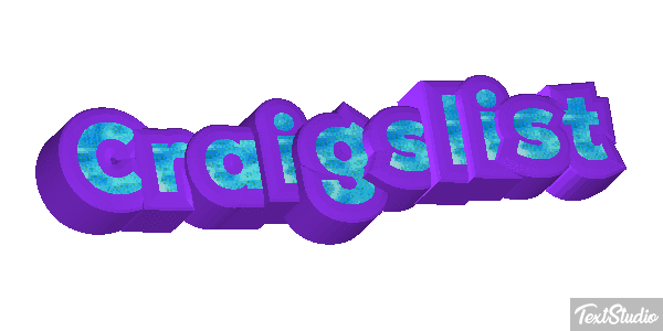 Craigslist Text effect