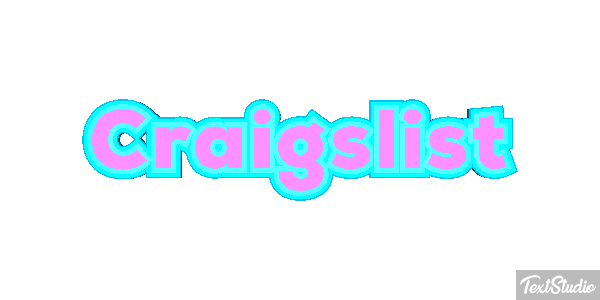 Craigslist Text effect