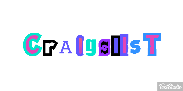 Craigslist Text effect
