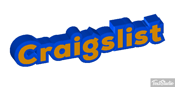 Craigslist Text effect