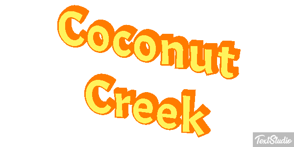 Coconut Creek Efekt tekstowy