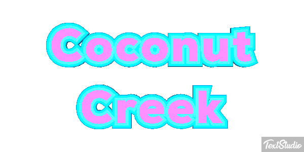 Coconut Creek Efekt tekstowy