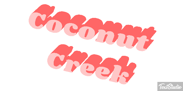 Coconut Creek Efekt tekstowy