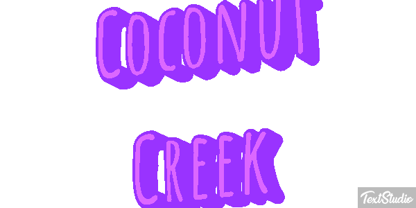 Coconut Creek Efekt tekstowy