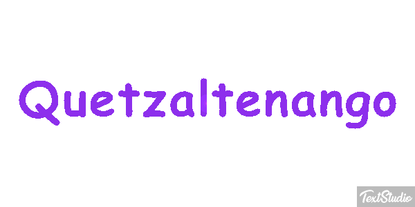 Quetzaltenango Efekt tekstowy