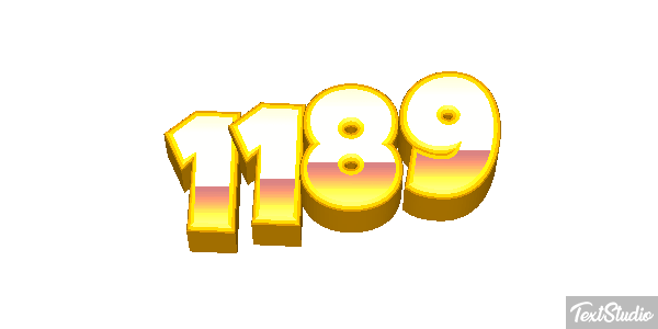 1189 Text effect
