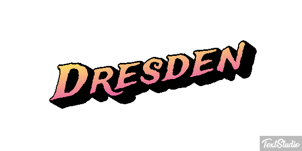 Dresden Effetto testo