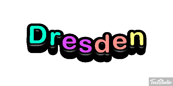Dresden Effetto testo