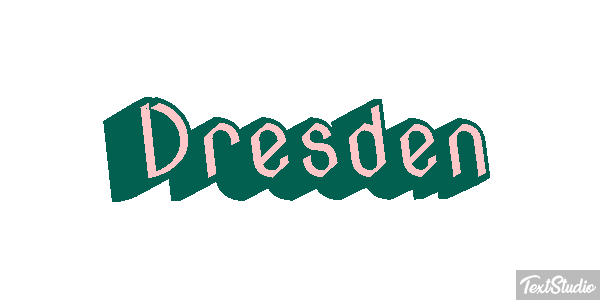 Dresden Effetto testo