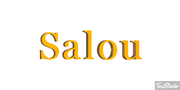 Salou Efekt tekstowy