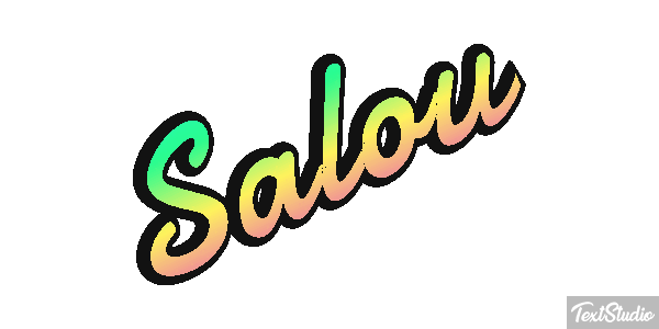 Salou Efekt tekstowy
