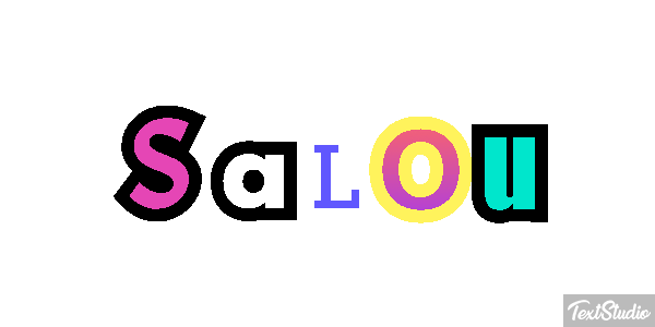 Salou Efekt tekstowy