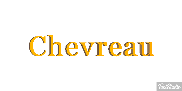 Chevreau テキスト効果