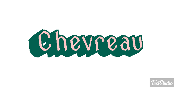 Chevreau テキスト効果
