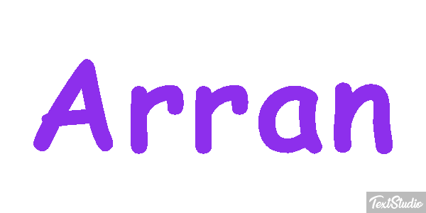 Arran Текстовый эффект