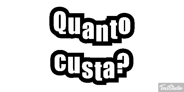 Quanto custa? テキスト効果