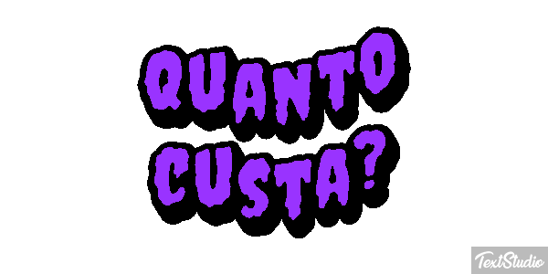 Quanto custa? テキスト効果