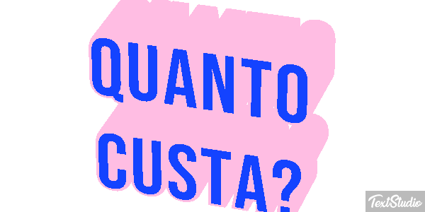 Quanto custa? テキスト効果