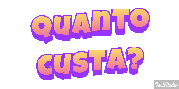 Quanto custa? テキスト効果