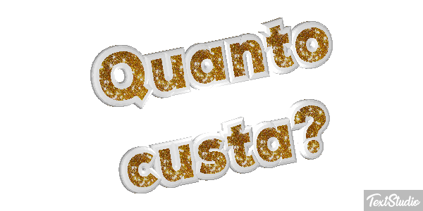 Quanto custa? テキスト効果